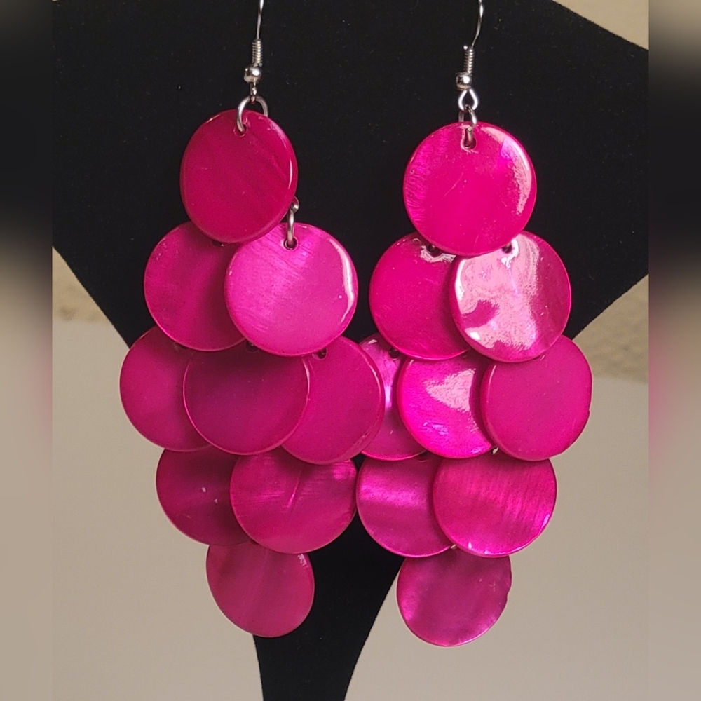 Pink Fushia Chandelier